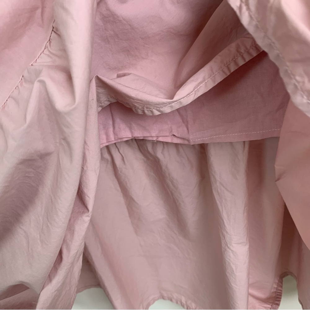 ENGLISH FACTORY Tiered Ruffle Midi Dress in Dusty Pink Size XS - Picture 11 of 16